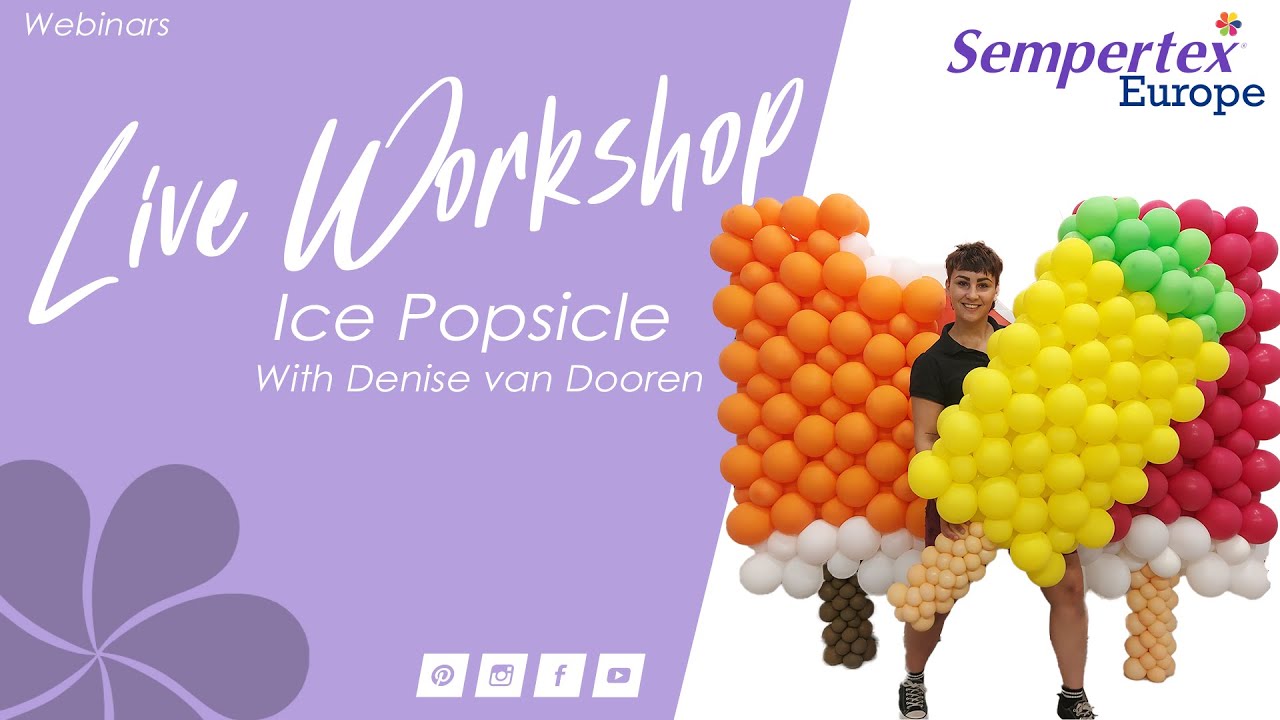 Balloon Ice Popsicle | Balloon Tutorial | Live