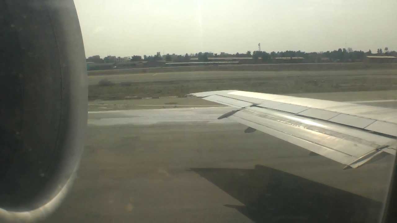 B727-200 Iran Aseman Airlines take off Mehrabad - Mashhad (2013)