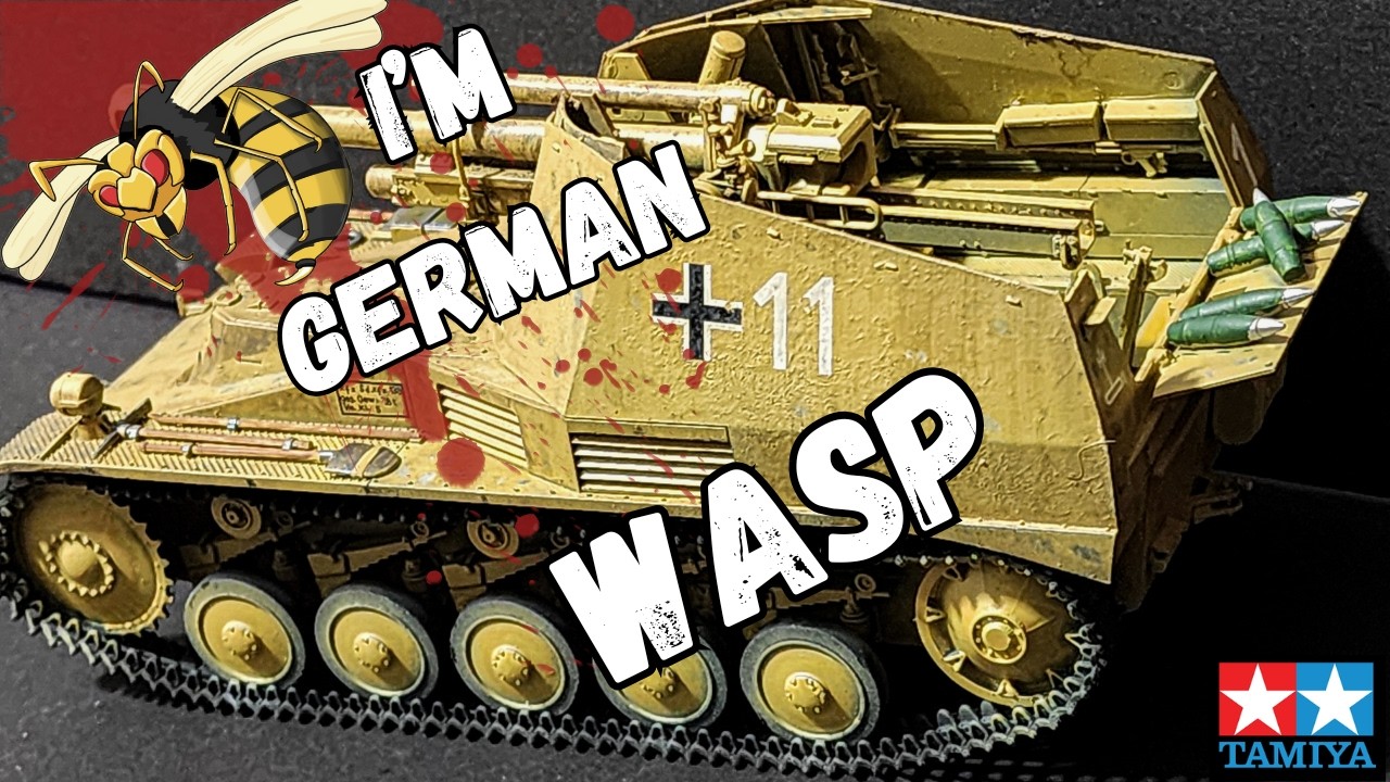Давайте покрасим завод СВЕЖИЙ 1/35 пластиковый Panzerkampfwagen II ''WESPE''