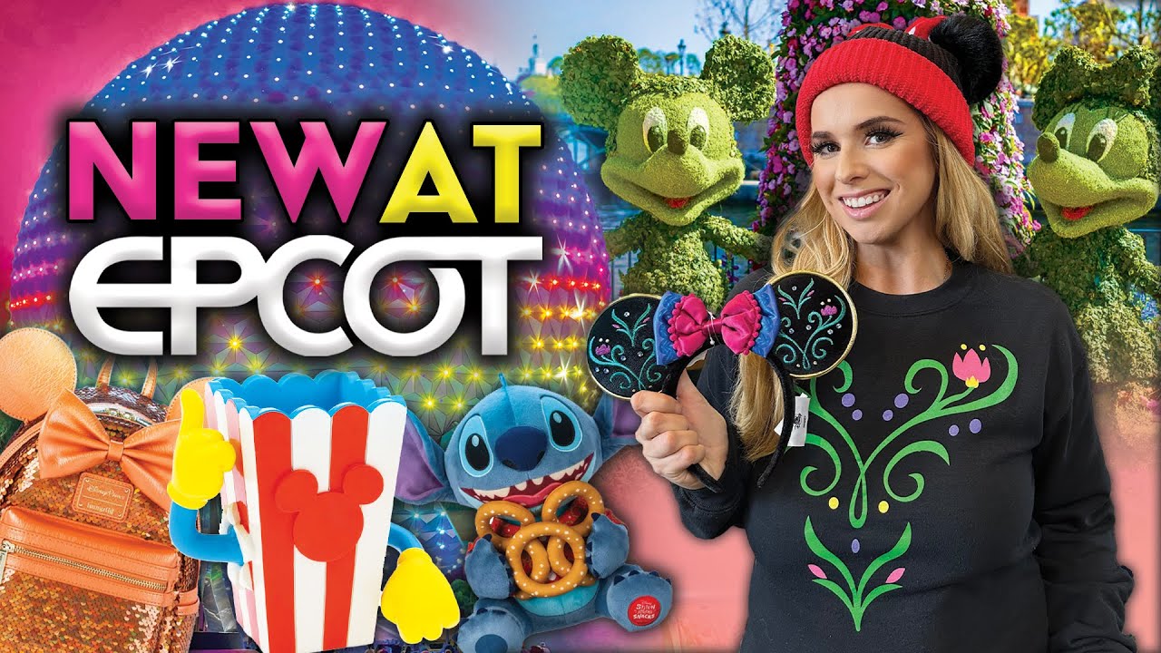 NEW at Disney World's Epcot! Disney Merch, Flower & Garden Festival, Pandora, Mickey, More| 2024
