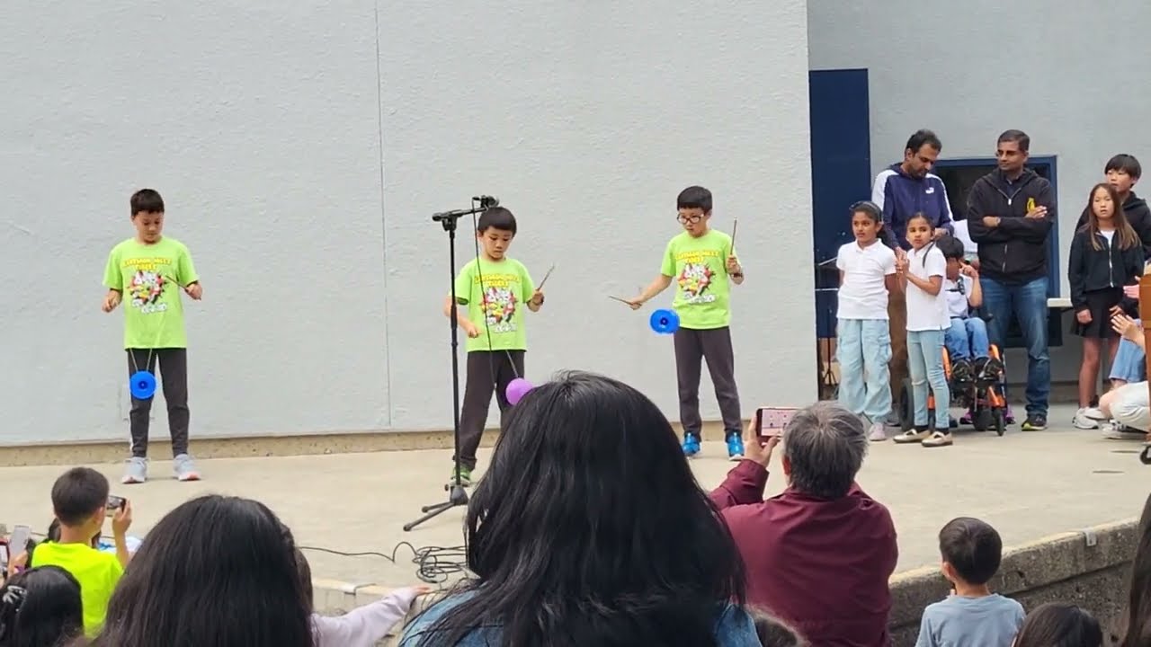 Caspian + Altair + Ryan YoYo Talent Show at School ( May 25 2024 )