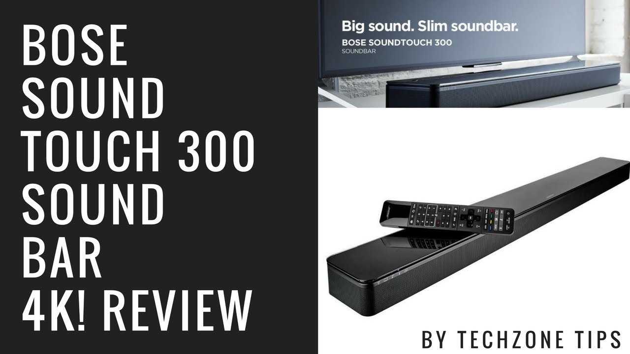 Bose SoundTouch 300 Sound Bar Review NEW 2017