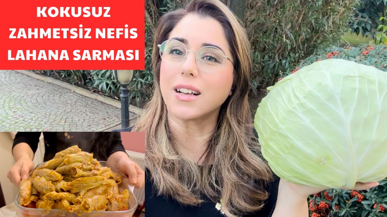 ANNECİĞİMİN NEFİS SOSLU KIYMALI LAHANA SARMASI