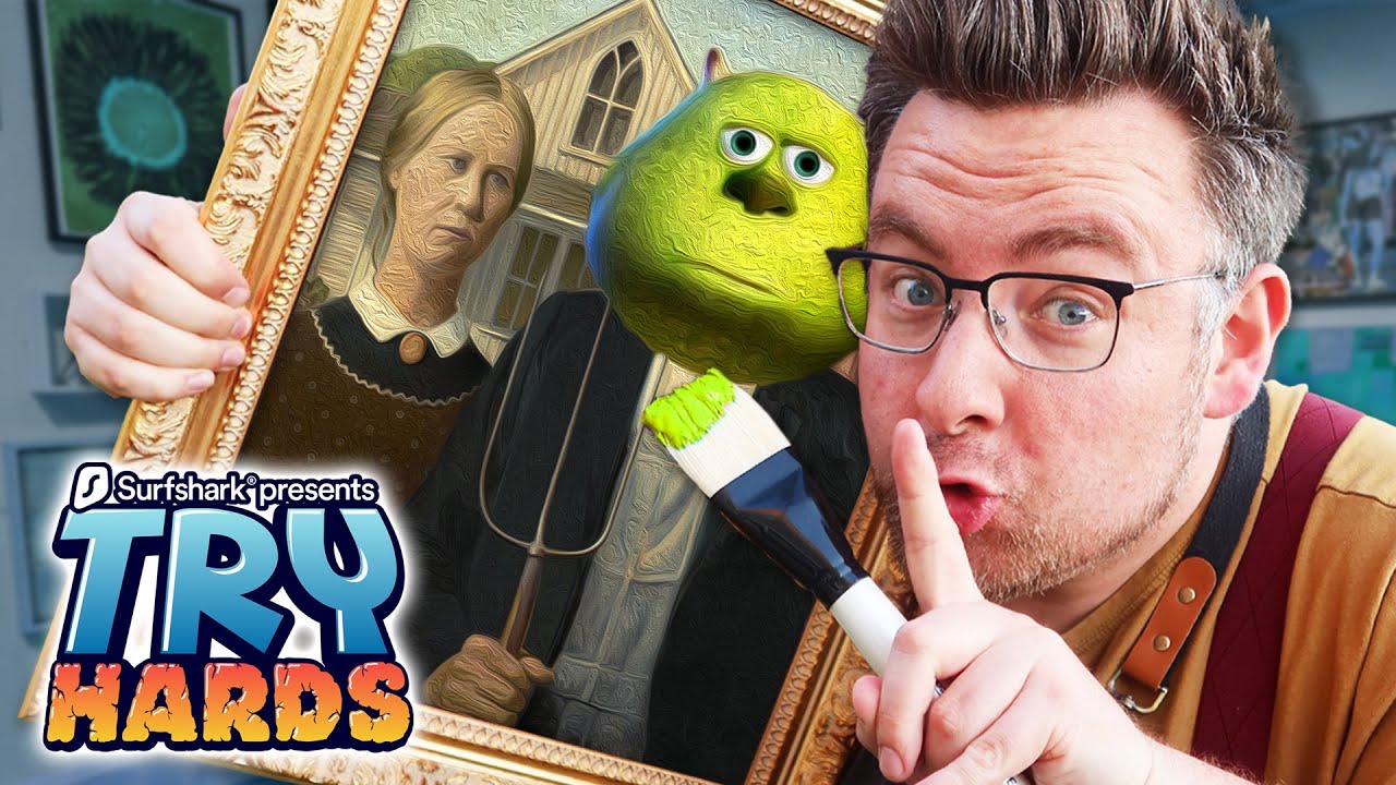 Sneaking Memes Into An Art Auction - TryHards