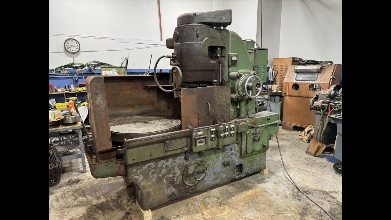 BLANCHARD No. 18-36 Vert. Spdl. Rotary Surface  Grinder, #1377
