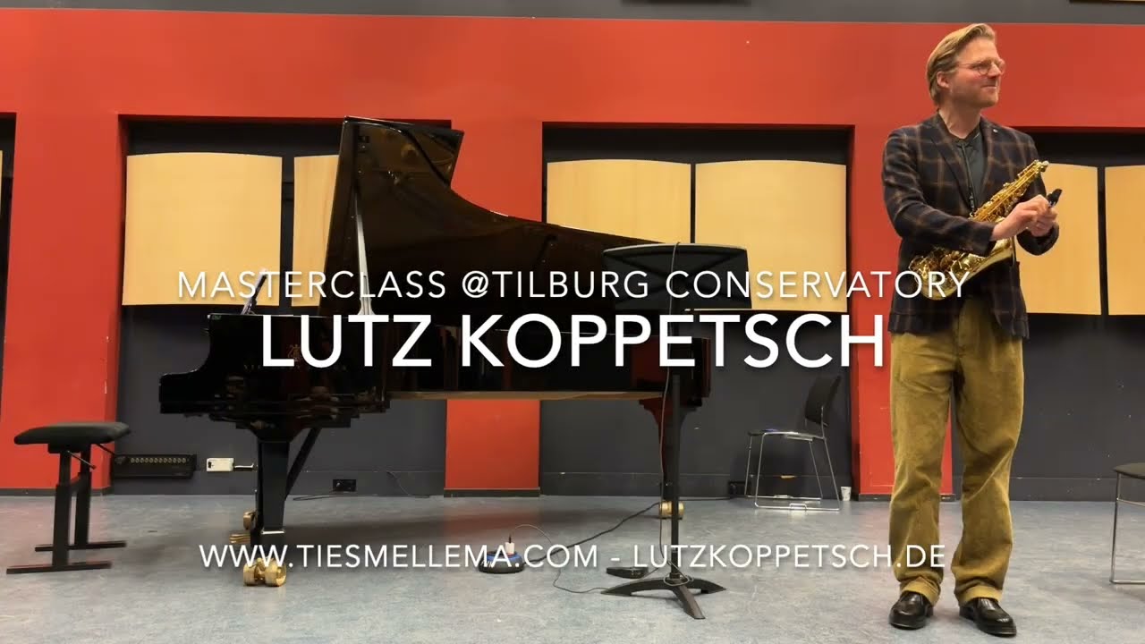 Conservatory of Tilburg saxophone class presents Lutz Koppetsch