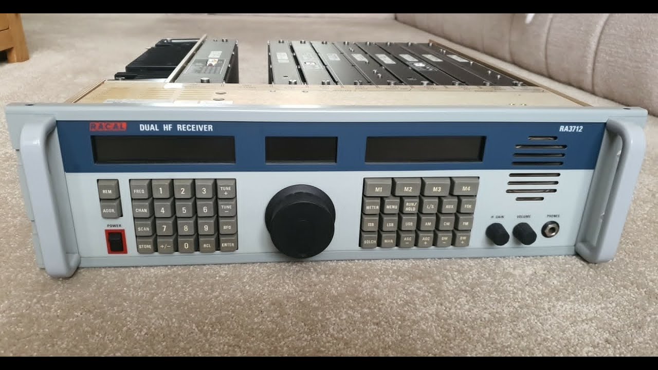 RACAL RA3712 - Dual HF Receiver, Receiving MSF On 60khz