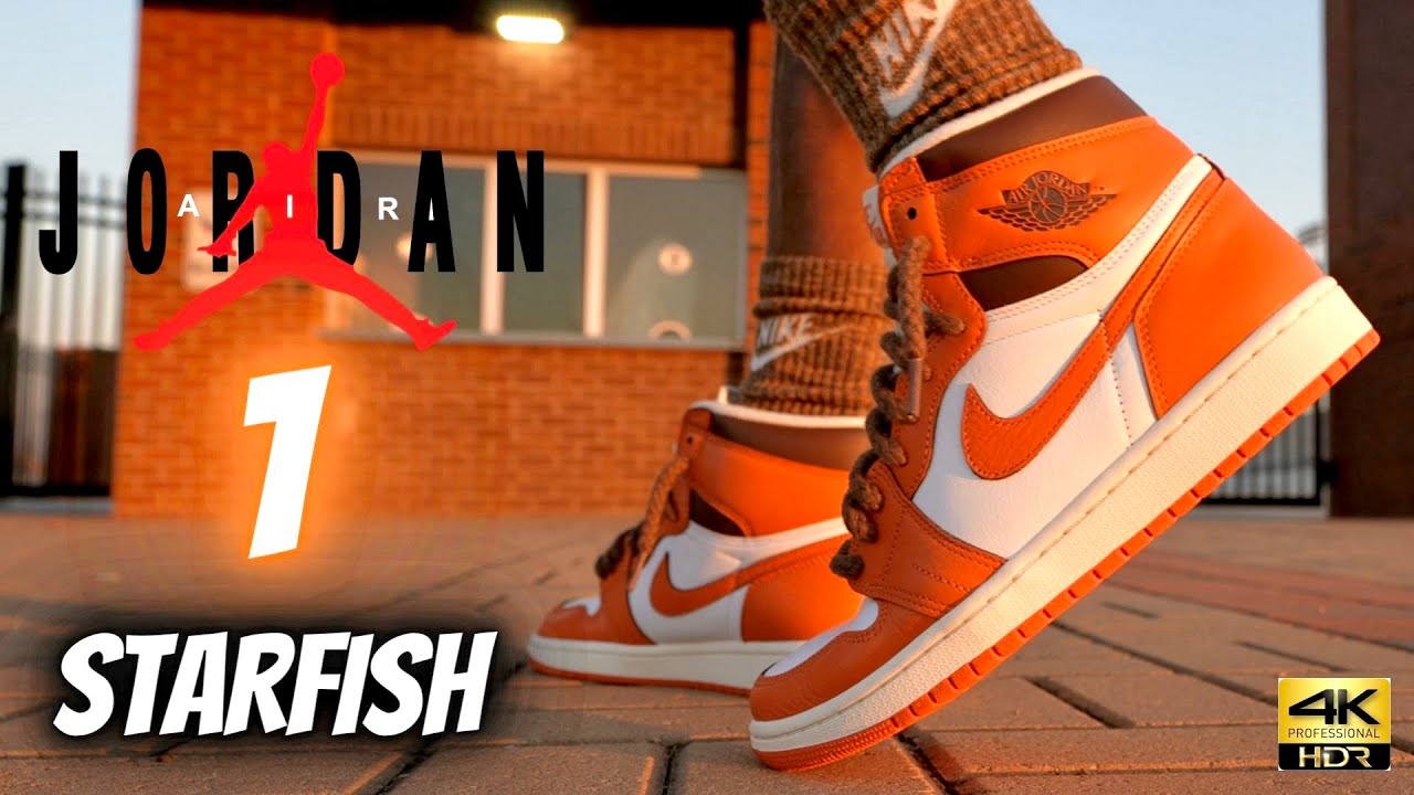 EARLY LOOK!! JORDAN 1 STARFISH DETAILED REVIEW & ON FEET W LACE SWAPS!!