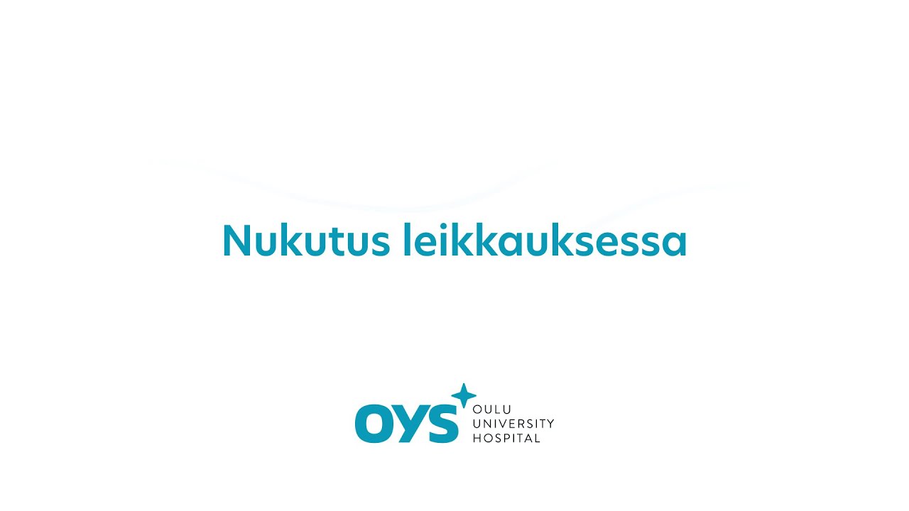 Nukutus leikkauksessa