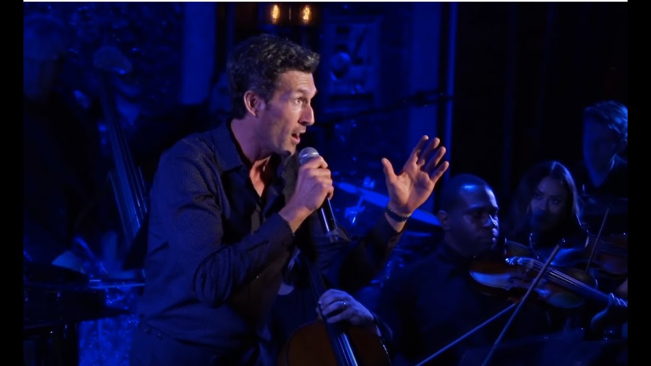 Aaron Lazar sings 