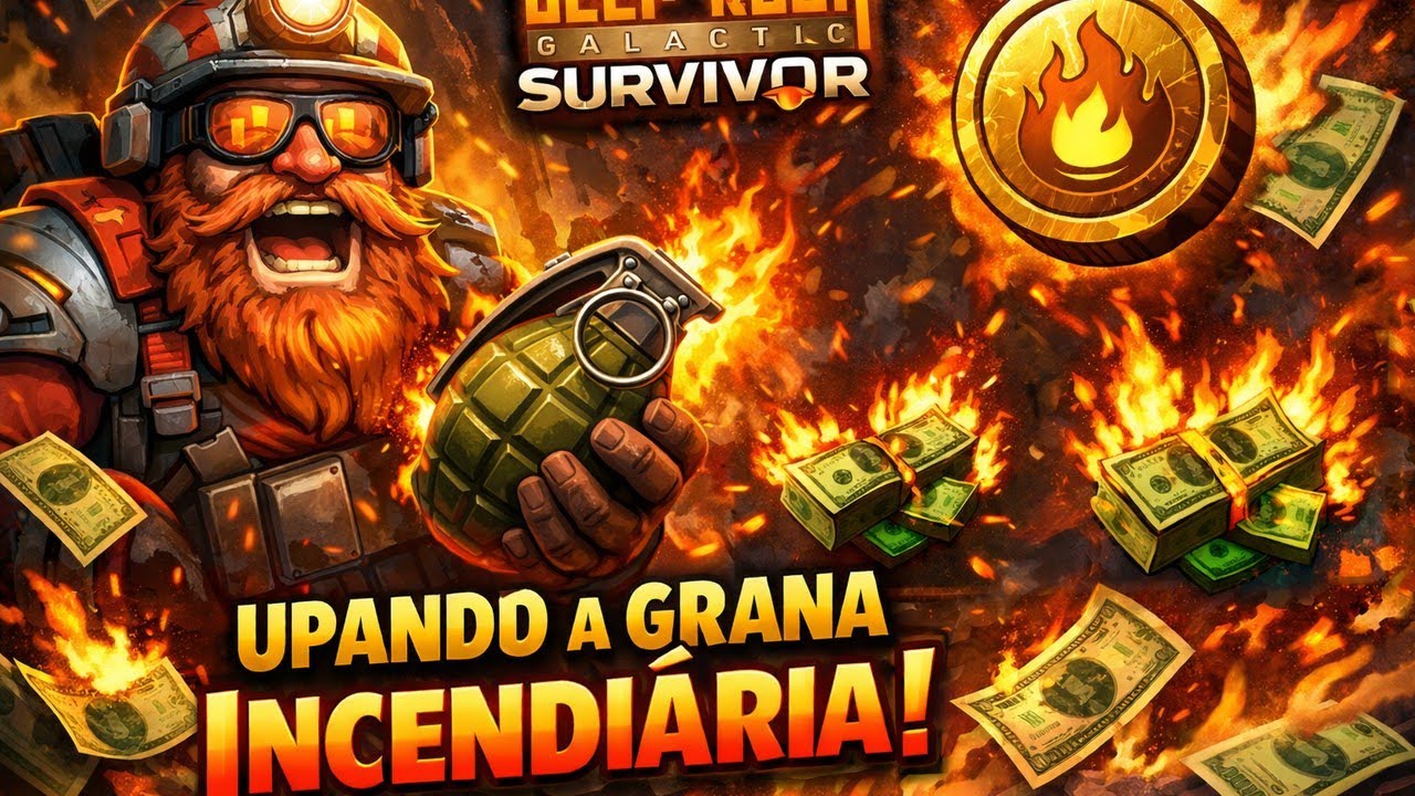 Deep Rock Galactic Survivor Maestria De Armas - GRANADA INCENDIARIA