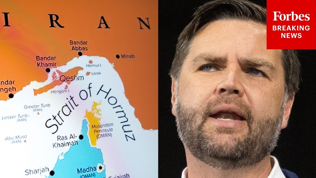 СРОЧНО: Джей Ди Вэнс общается с прессой после того, как Иран заявил о нарушении США режима прекра...