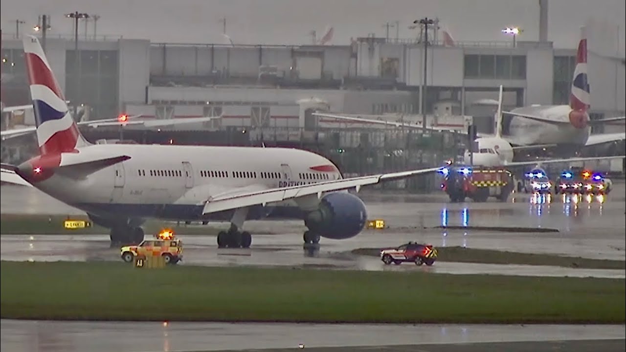 Heathrow Emergency Landings | HD | 6 Landings | (Part 2) | [Credit: Flight Focus 365]