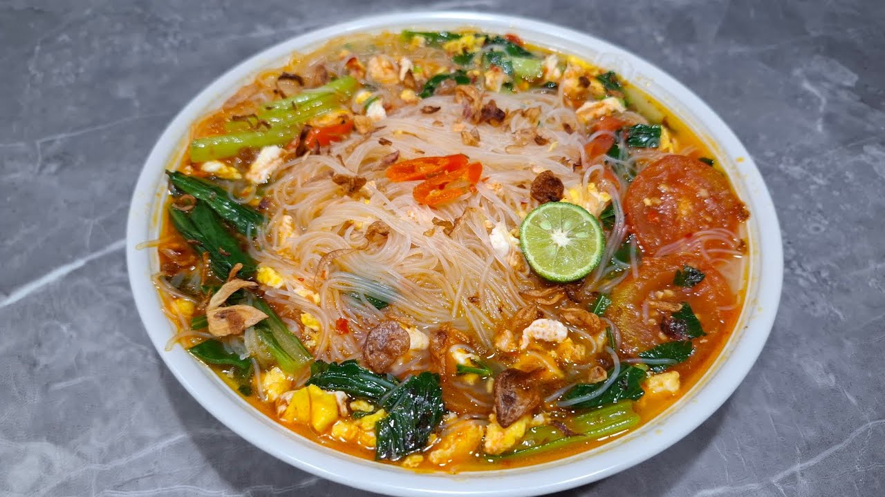 Cara membuat resep BIHUN KUAH Yang rasanya enak dijamin semua suka