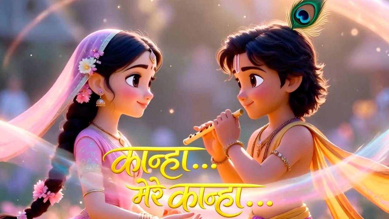 Radha Krishna Bhakti Song | #radharani #sreekrishna #krishnabhajan #radhekrishna #radheradhe #kids