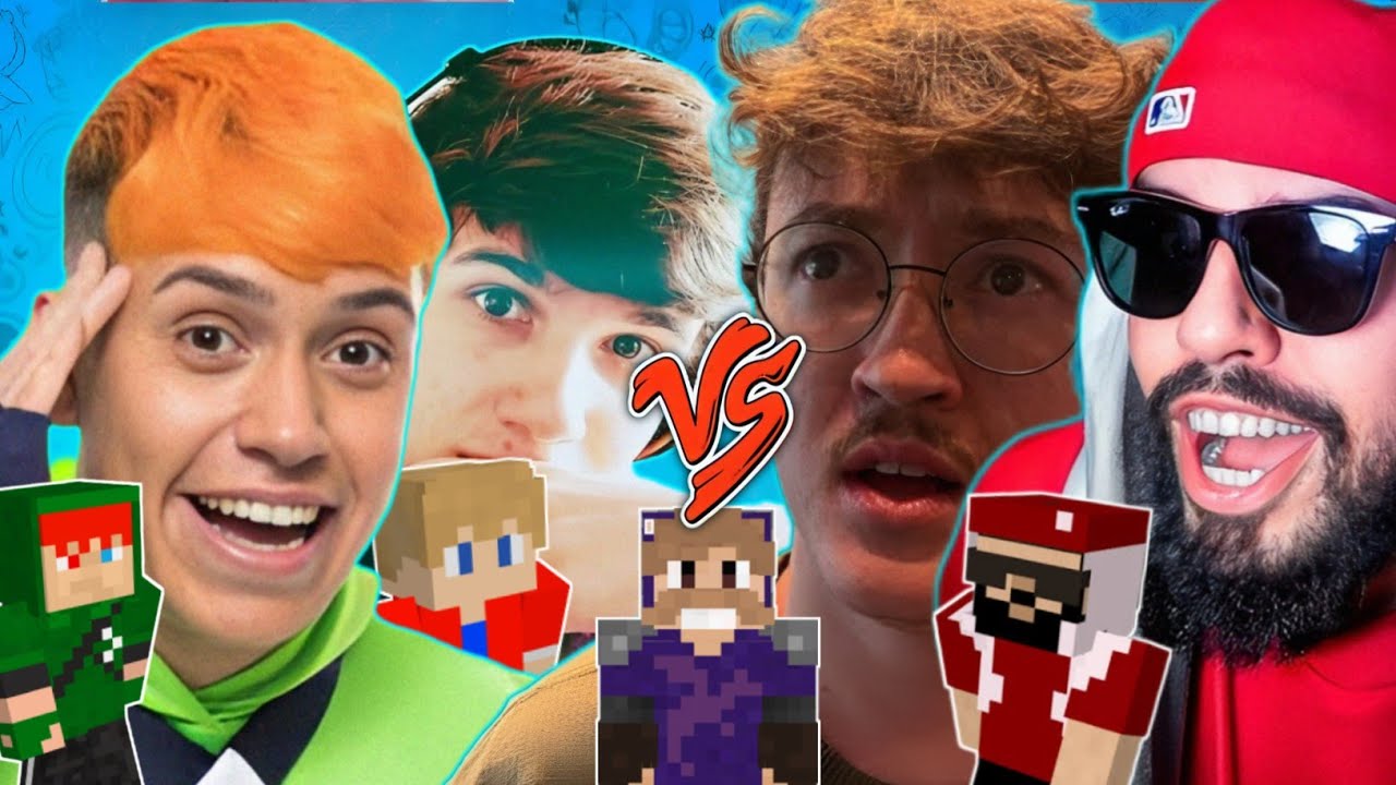 Robin Hood Gamer e Jp Plays Vs. Tonigon e Mussa - Batalha de Youtubers em Dupla (Fake)