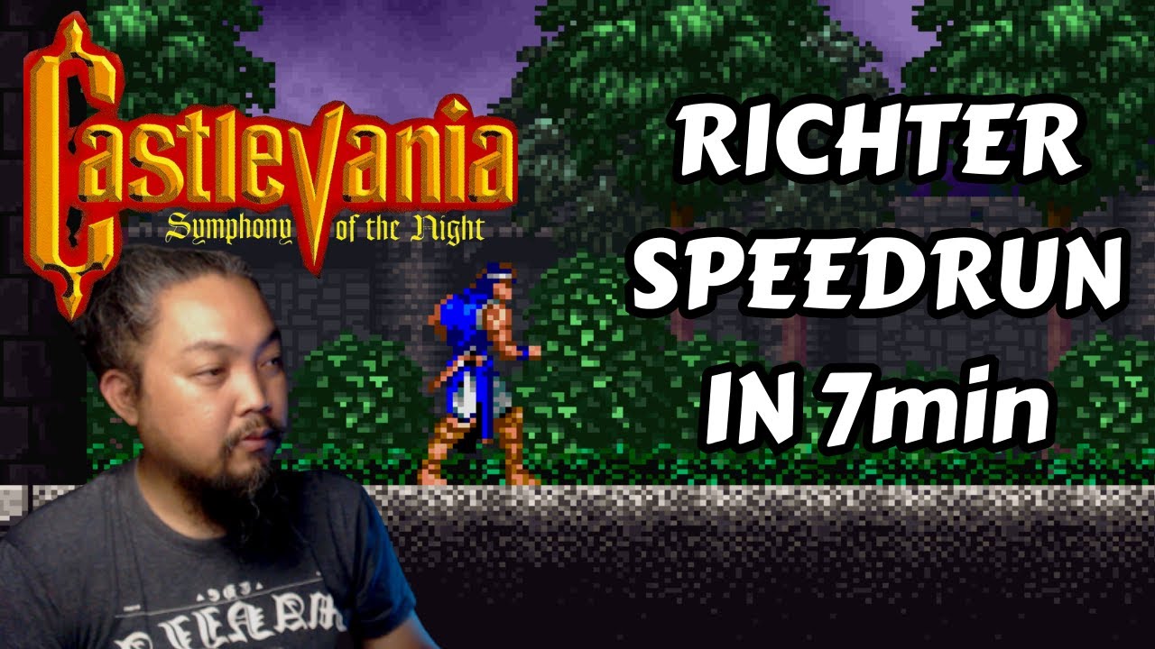 Castlevania: Symphony of the Night - Richter Speedrun Any% in 7min