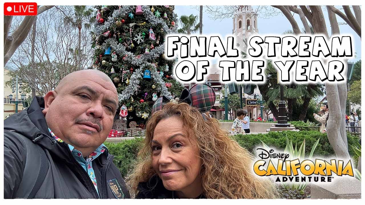 🔴 [LIVE] New Year's Eve Stream | Saying goodbye to 2025 from the Disneyland Resort (12.31.25)