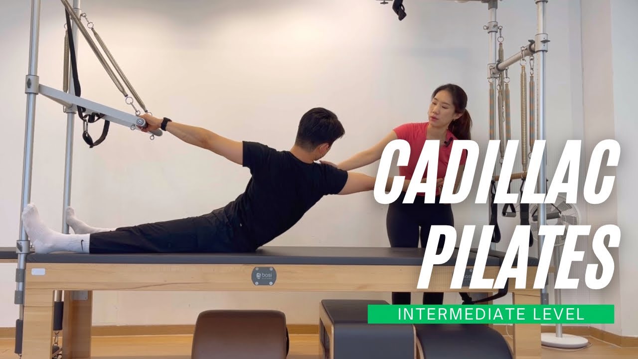 [캐딜락 중급 시퀀스 #2] Mini Roll-Up, Frog, Push Through 등 | BASI Intermediate Cadillac 루틴