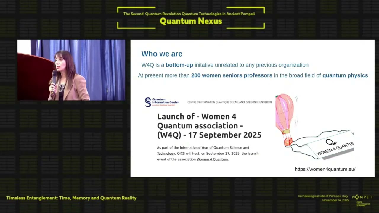 Elisabetta Paladino – Women in Quantum: equità, ricerca e cambiamento | Timeless Entanglement