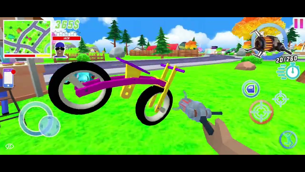 [Glitch] Dude Theft Wars || Make a Flying Car With A Gravity Gun