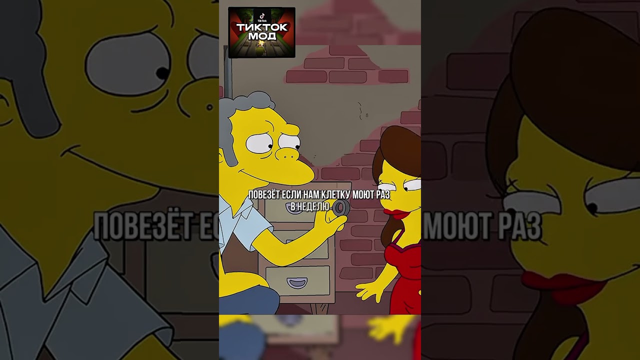 Мо и Его Любовь ❤️ Симпсоны #nikkat #симпсоны