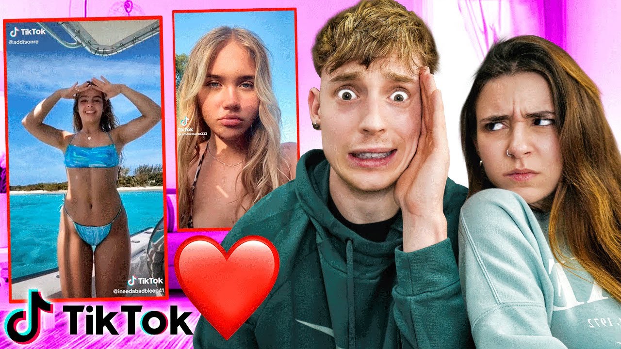 MI NOVIA REACCIONA A MIS LIKES PRIVADOS DE TIKTOK !! *terminamos* Exi