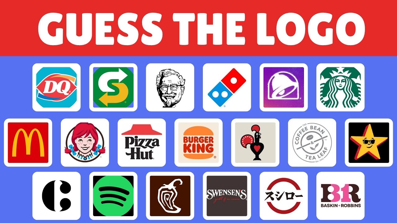 Угадай логотип викторины 🍏 | Сможете ли вы угадать логотипы? l LOGO FOOD RESTAURANT l EP 7