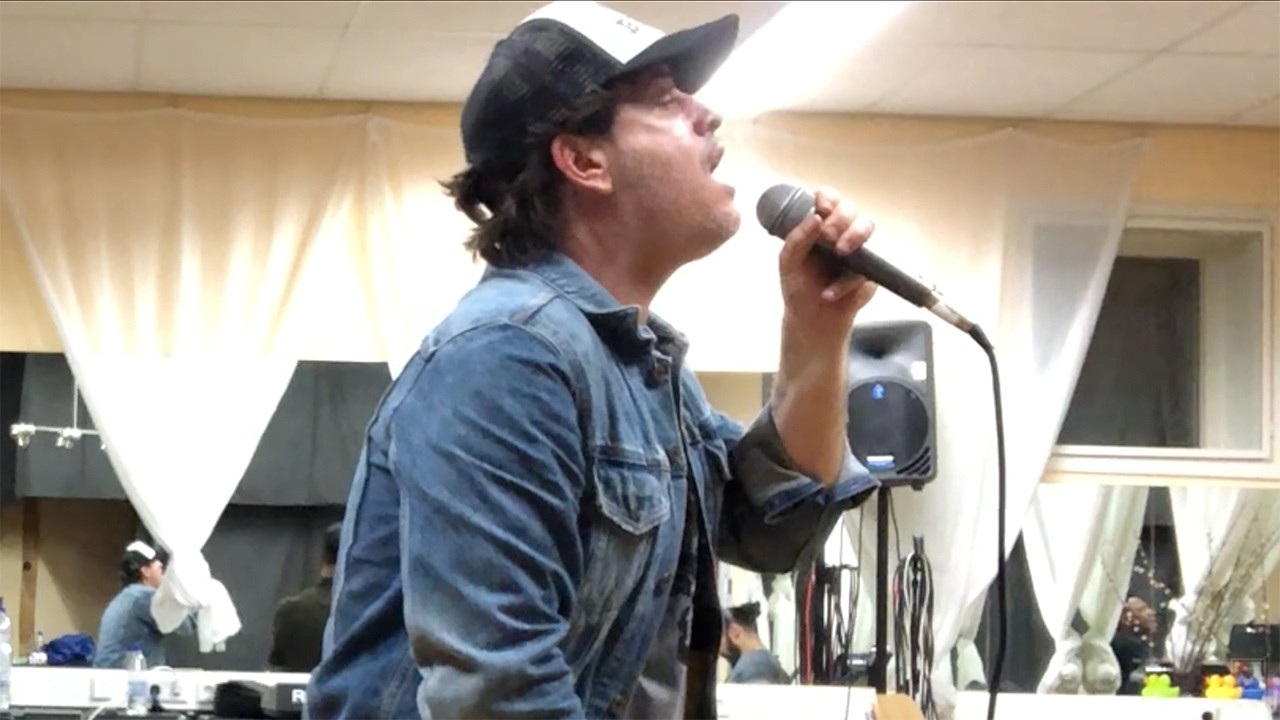 Eddie Blazquez and Toke D Keda Rehearsing For Paris In The Netherlands