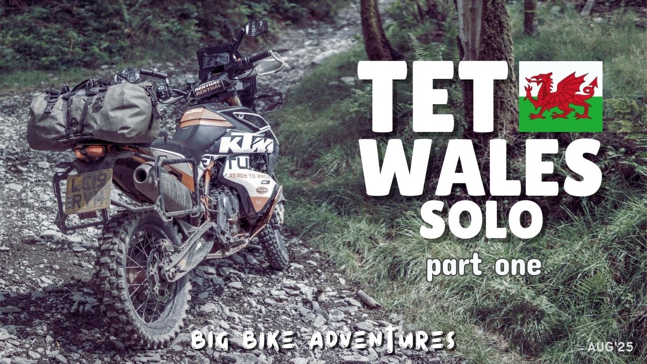 Podążając walijskim szlakiem TET (Trans Euro Trail) &ndash; samotnie, część pierwsza 🏴󠁧󠁢󠁷󠁬󠁳󠁿
