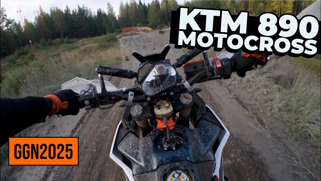 KTM 890 Adventure R Motocross - Preparing for GGN