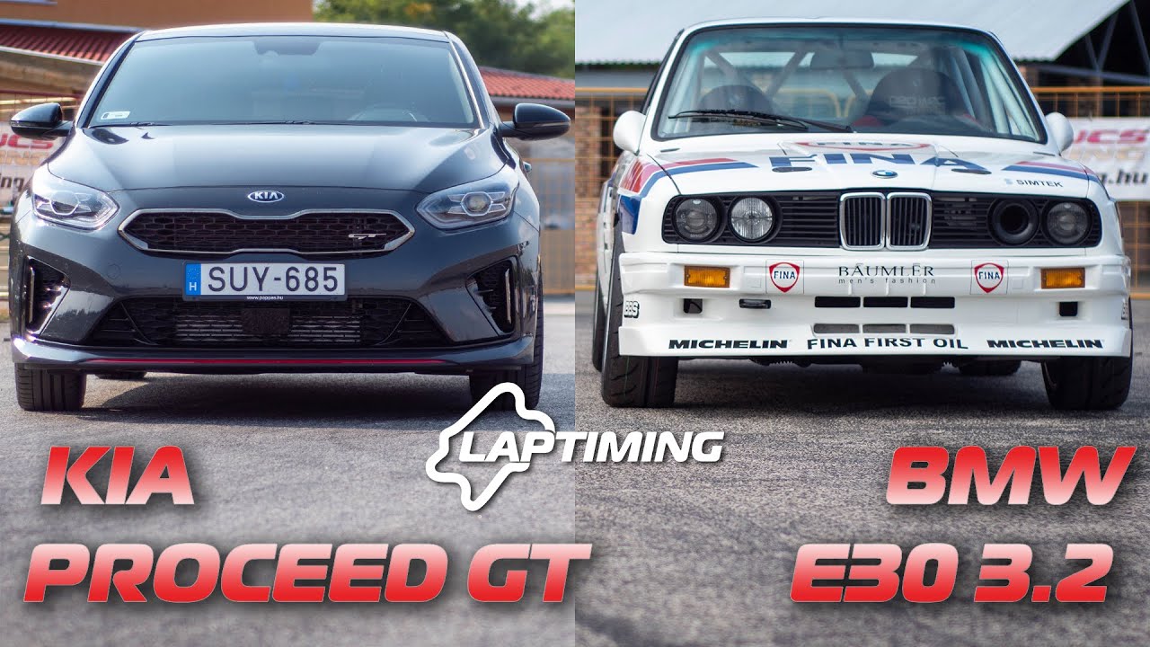 Ez az E30 NEM hajlandó megöregedni! - BMW E30 3.2 vs. Kia ProCeed GT