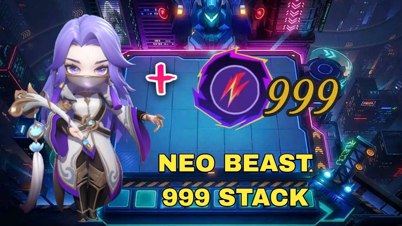Neo Beast 999 Stack BEST Strategy 🔥 Magic Chess Go Go S5 Meta