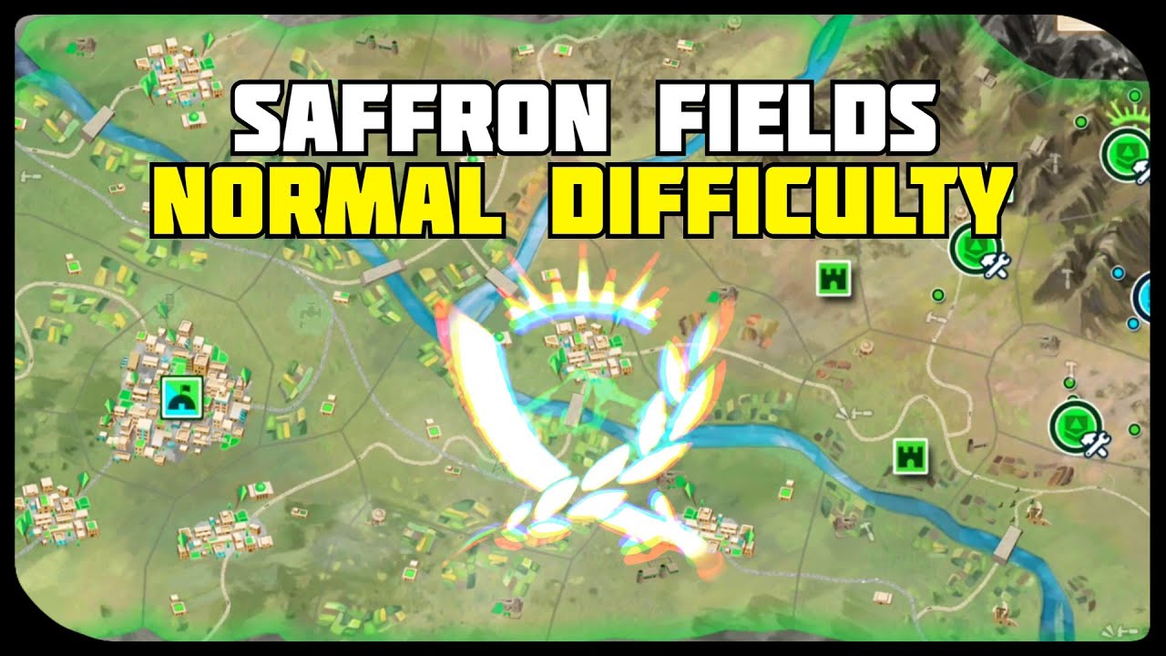 How to Beat Saffron Fields - Normal Mode | Rebel Inc. Guide (No Commentary)