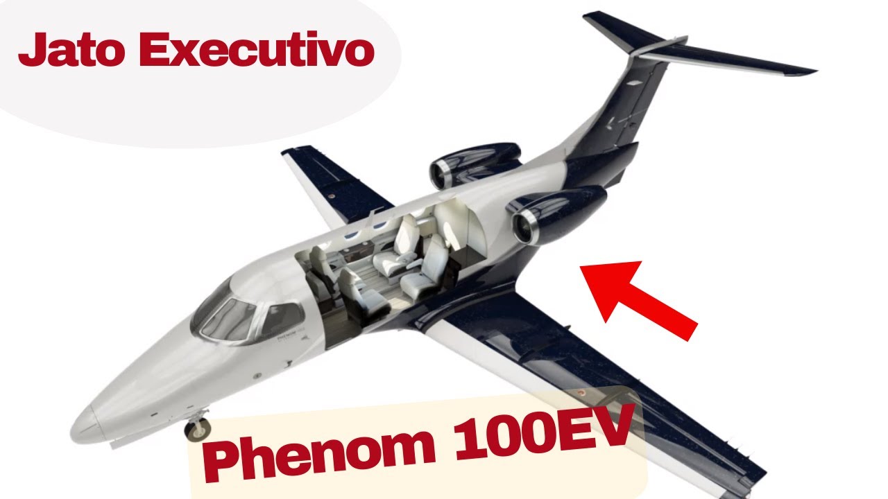 Phenom 100EV da EMBRAER: Conheça algumas curiosidades da aeronave