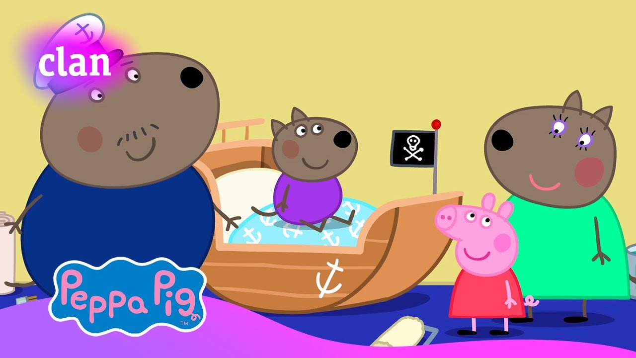 Peppa Pig: El dormitorio pirata de Danny - Episodio completo | Clan TVE