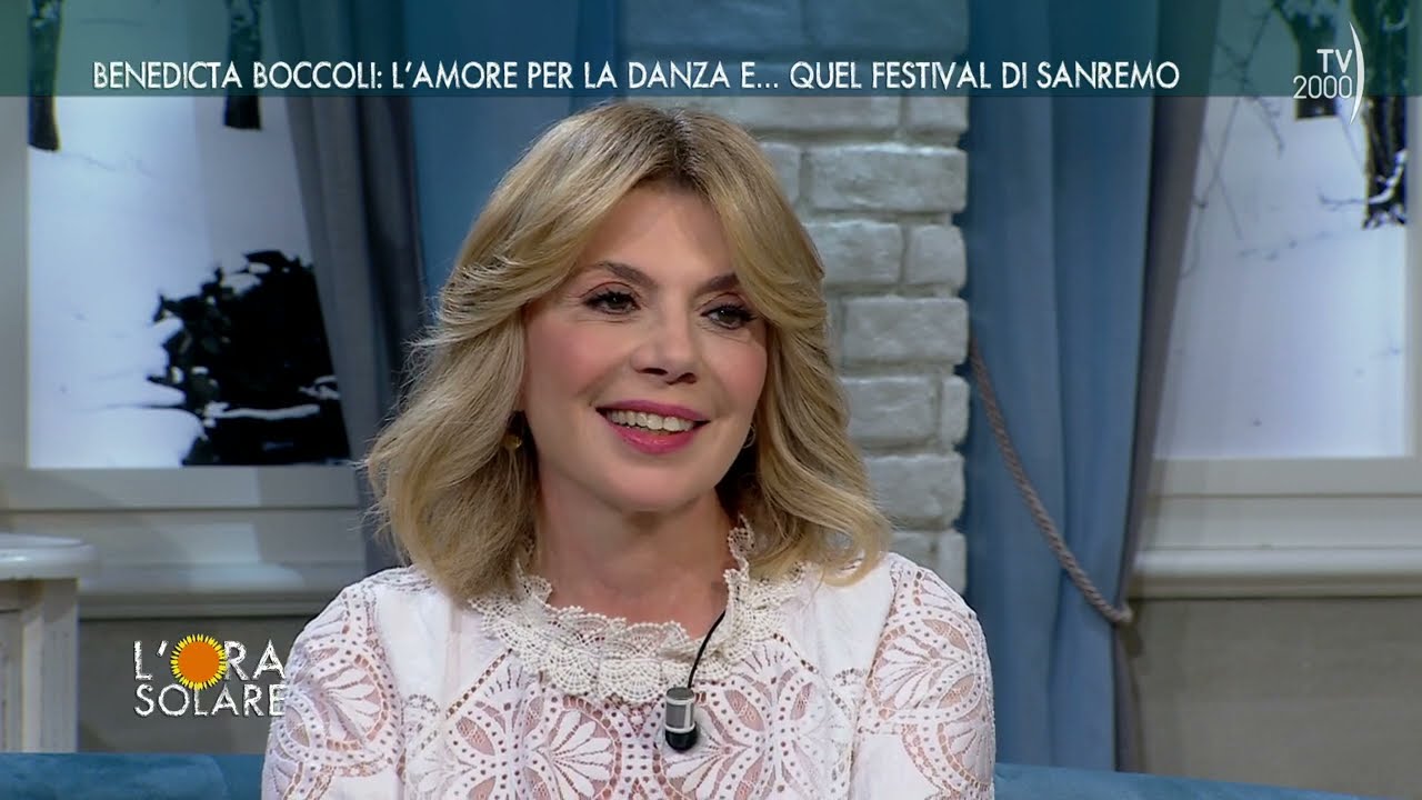 L'Ora Solare (Tv2000) - Benedicta Boccoli: l'amore per la danza e... quel Festival di Sanremo