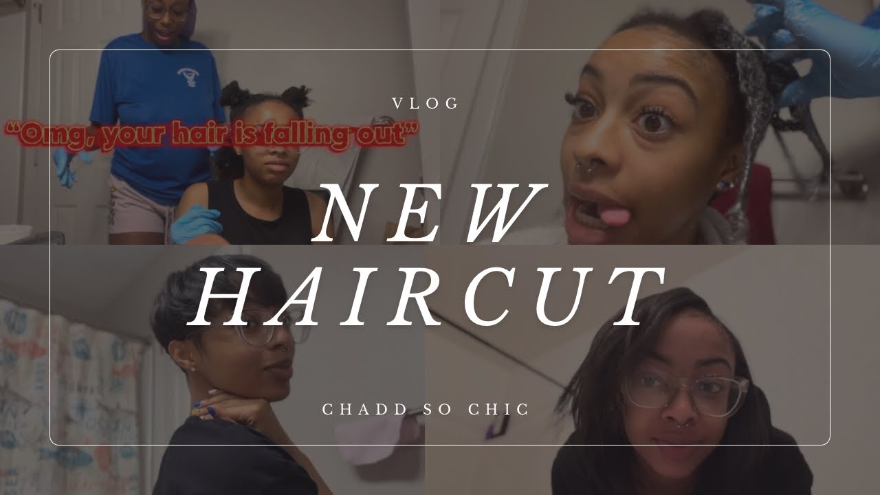 I CUT MY NATURAL HAIR!! Bowl Cut| Pixie Cut| ChaddSoChic ✨