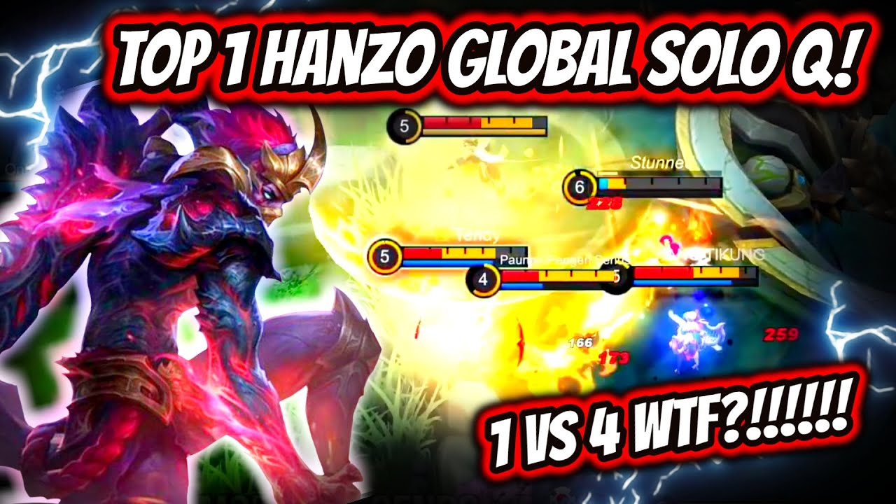 ¡NUNCA VERAS UN HANZO TAN BUENO COMO ESTE! - TOP 1 GLOBAL HANZO | MOBILE LEGENDS