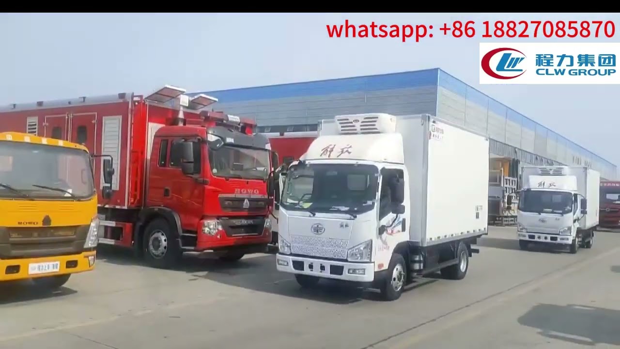 FAW 4x2 camion frigorifique haut de gamme