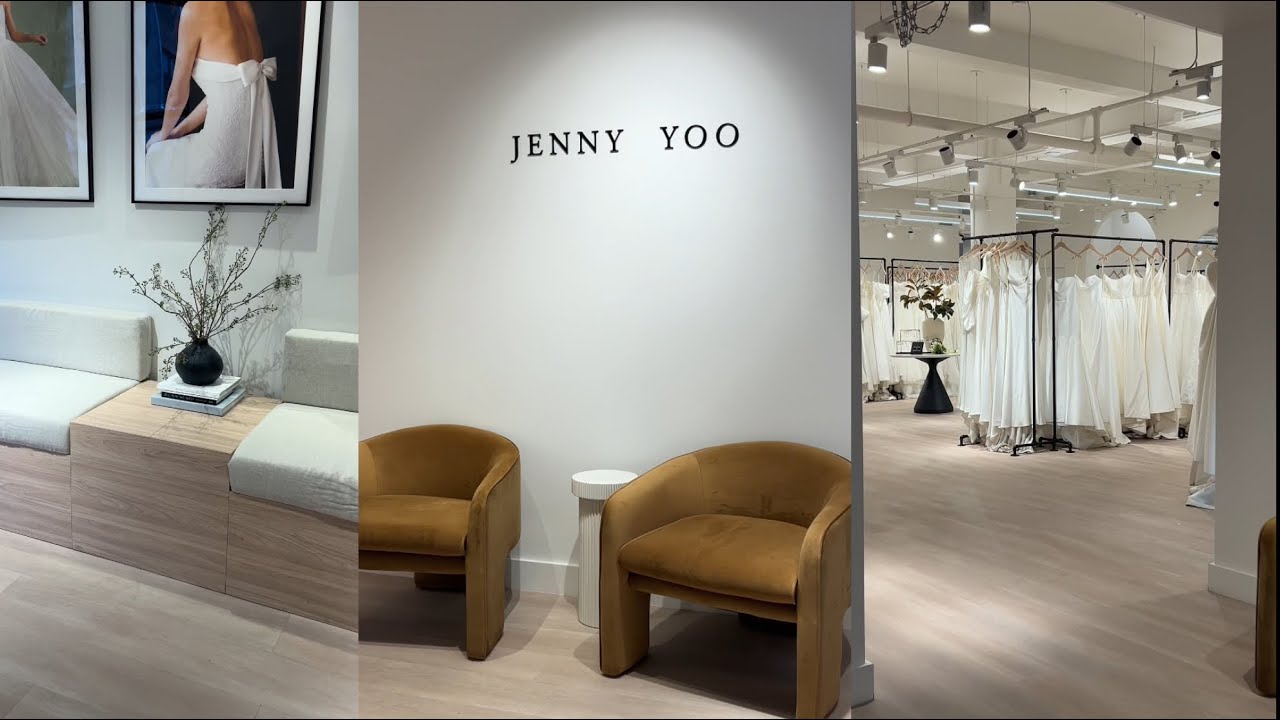 NYC VLOG: Wedding Dress Shopping at Jenny Yoo | Thrifting & Model Casting