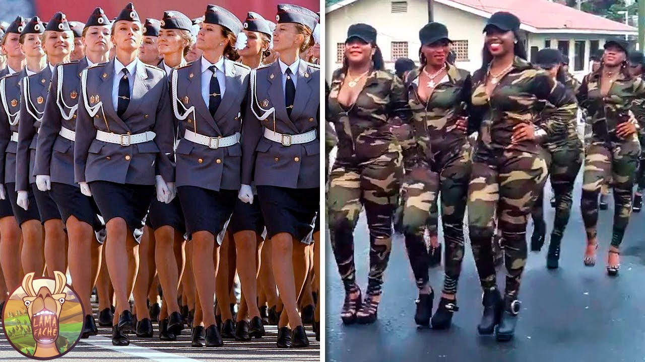 Plus Belles Forces Armées Féminines Du Monde !