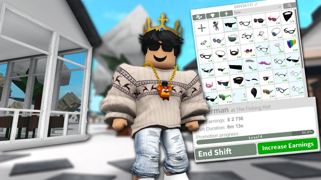 A NEW START IN BLOXBURG HARD MODE... OUTFIT SHOPPING AND GREENHOUSE WORK