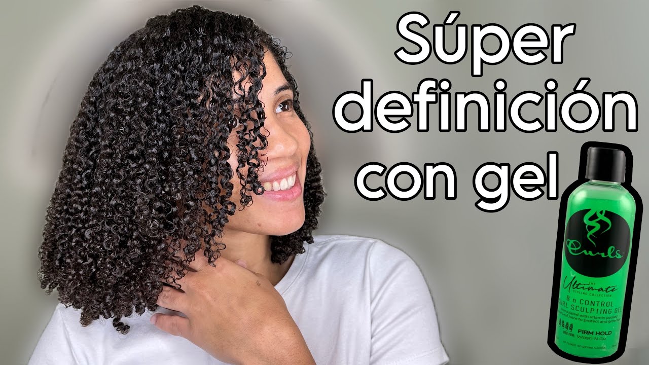 Pruebo nuevo gel en mi cabello 3c 4a / rizos súper definidos