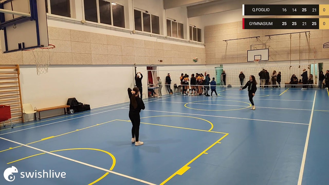 U16FA || Quadrifoglio bianca vs Gymnasium rossa 
 Q.FOGLIO VS  GYMNASIUM