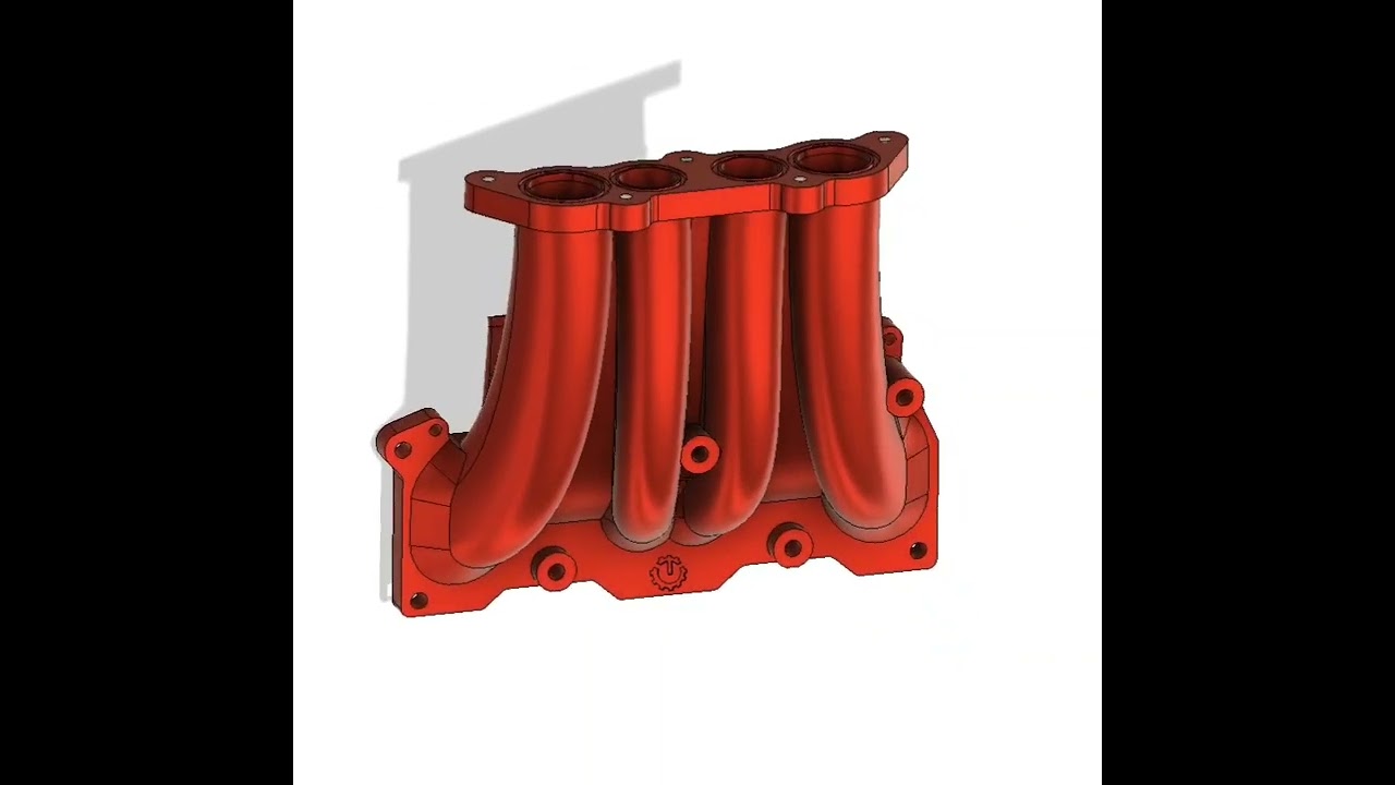 Turblown Cast Side port( 4 port) Rx7 lower intake manifold