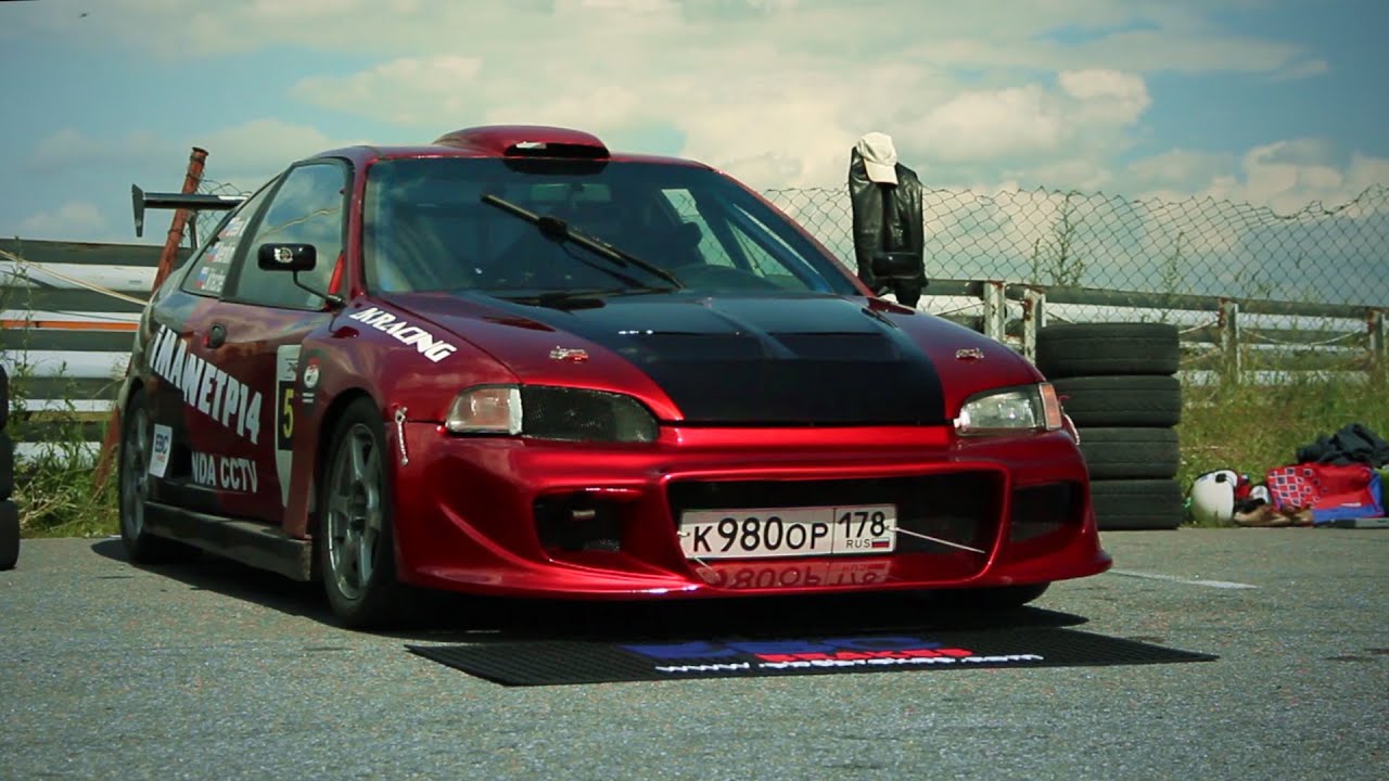 Honda Civic  - Реальная кольцевая тачка !!!