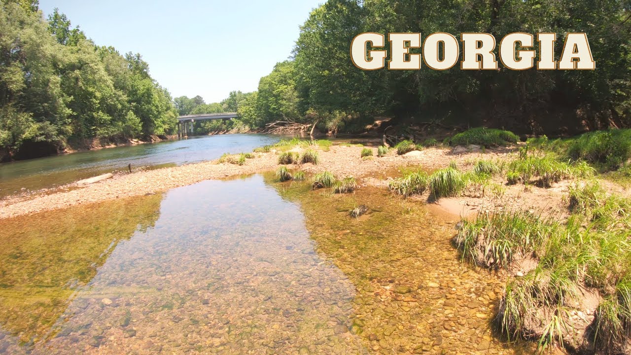 Pescando Truchas En Georgia, (Chattahoochee)