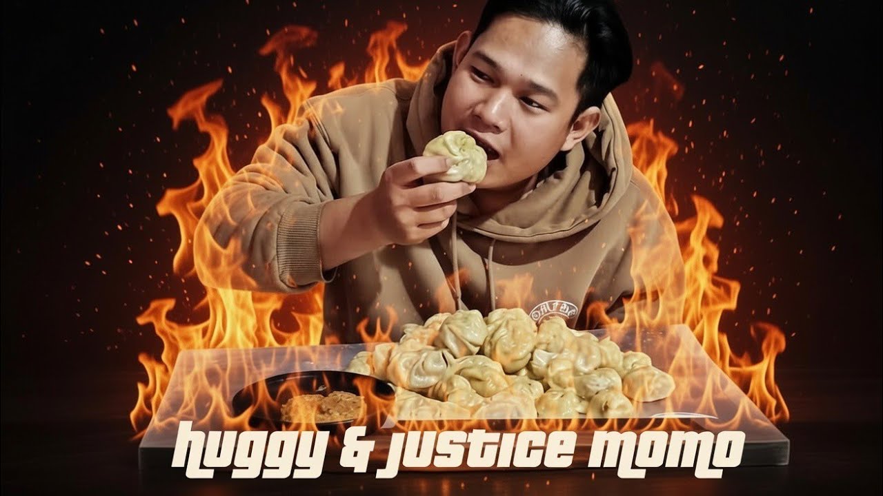Justice & Huggy pork 🐖🥩 momo ||☺😋😋