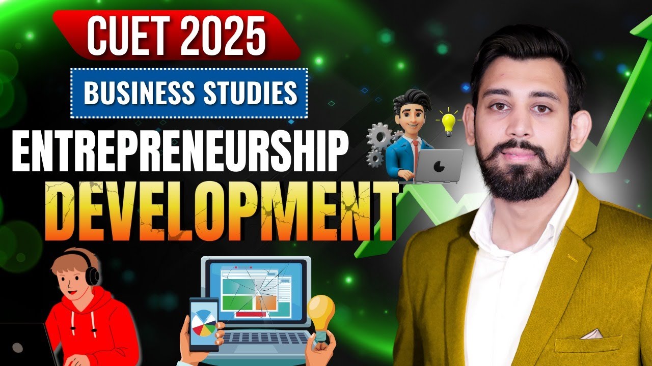 Entrepreneurship Development | Cuet | Business Studies